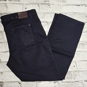 Brax Cooper Men’s Stretch Cotton Pants Dual-Tone Casual Trousers 42x32